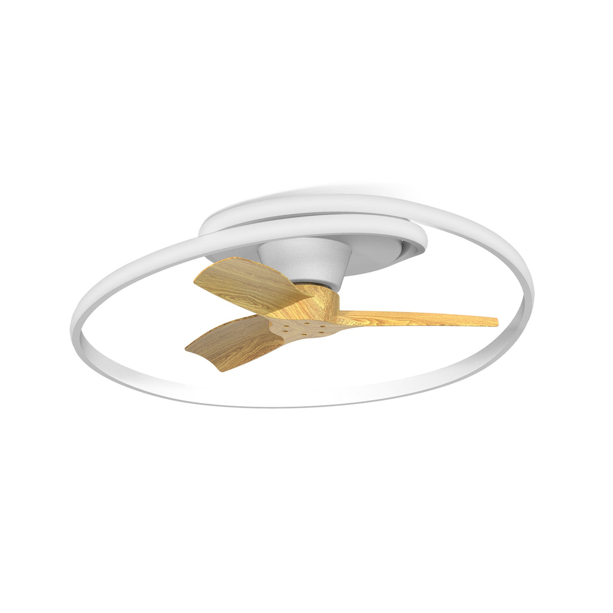 Mantra OCEAN LED stropni ventilator 78cm DRVO/BIJELA
