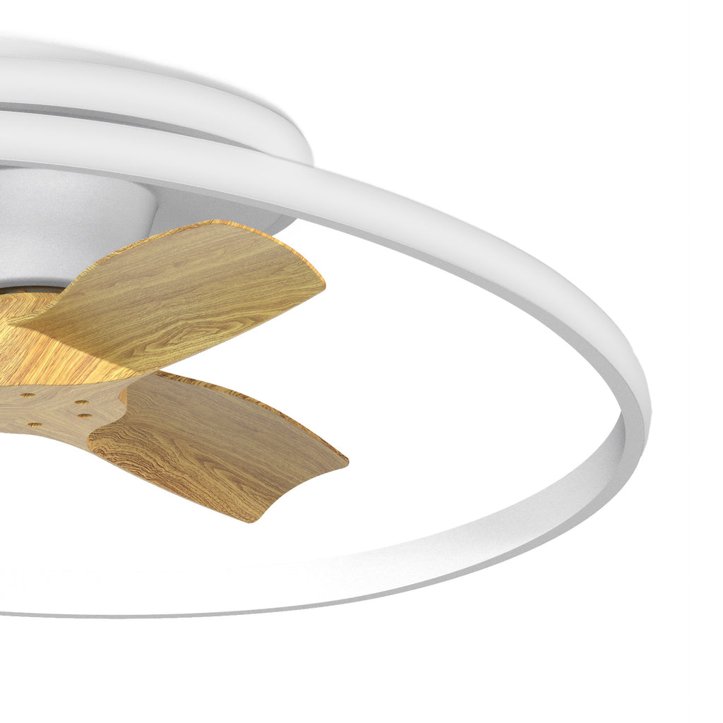 Mantra OCEAN LED stropni ventilator 78cm DRVO/BIJELA