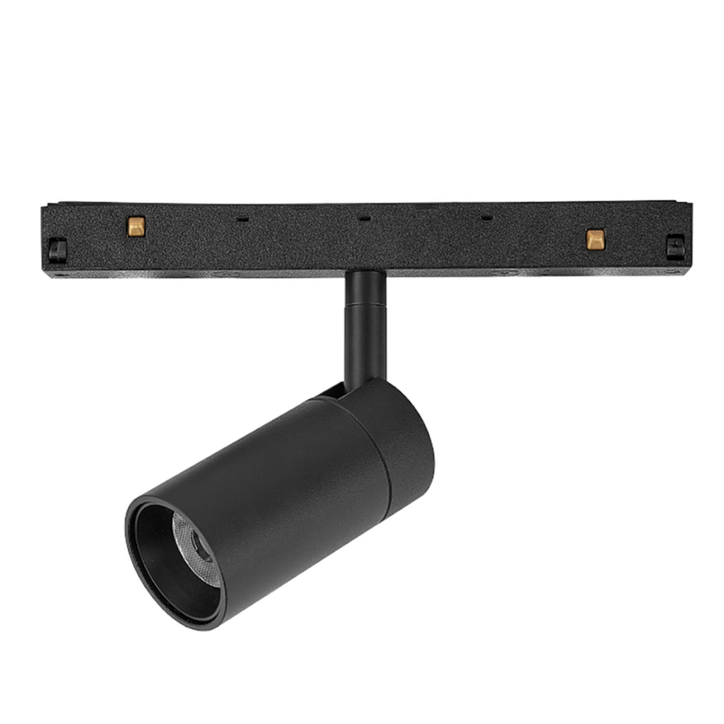LED spot reflektor 7W 3000K 48V 10CM za Magnetni sustav Mantra MAGNETO, CRNI