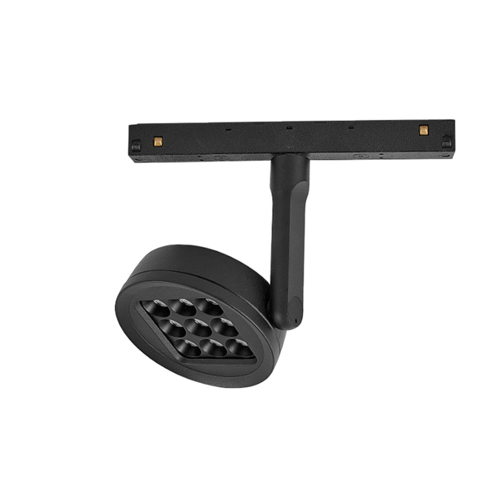 LED spot svjetiljka 20W 3000K 48V Ø10CM za Magnetni sustav Mantra MAGNETO, CRNA
