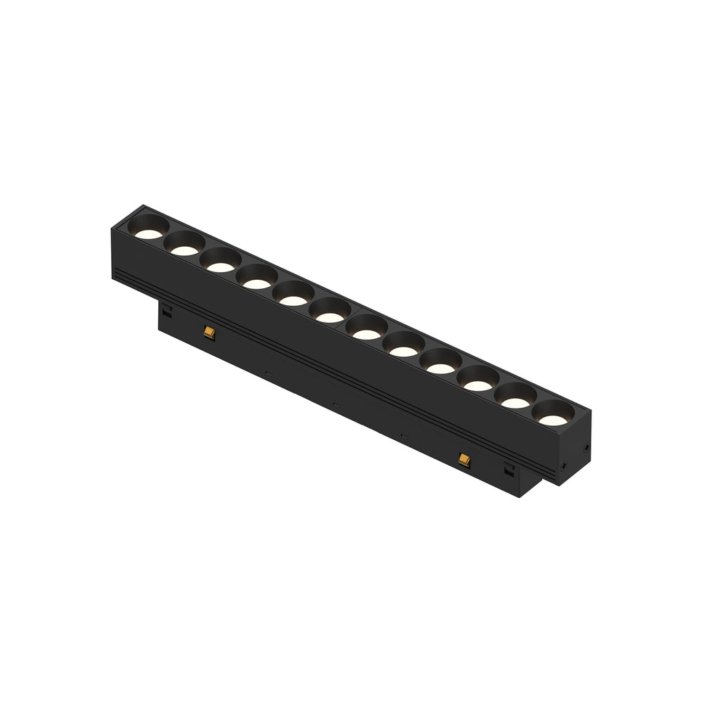 LED spot svjetiljka 12W 3000K 48V 25CM za Magnetni sustav Mantra MAGNETO, CRNA