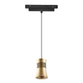 LED viseća svjetiljka 12W 3000K 48V 11CM za Magnetni sustav Mantra MAGNETO, CRNA/ZLATNA