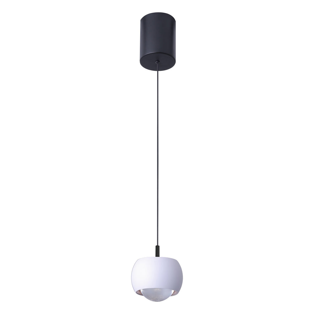 Mantra ROLLER viseća svjetiljka LED 12W 3000K 96MM CRNA/BIJELA