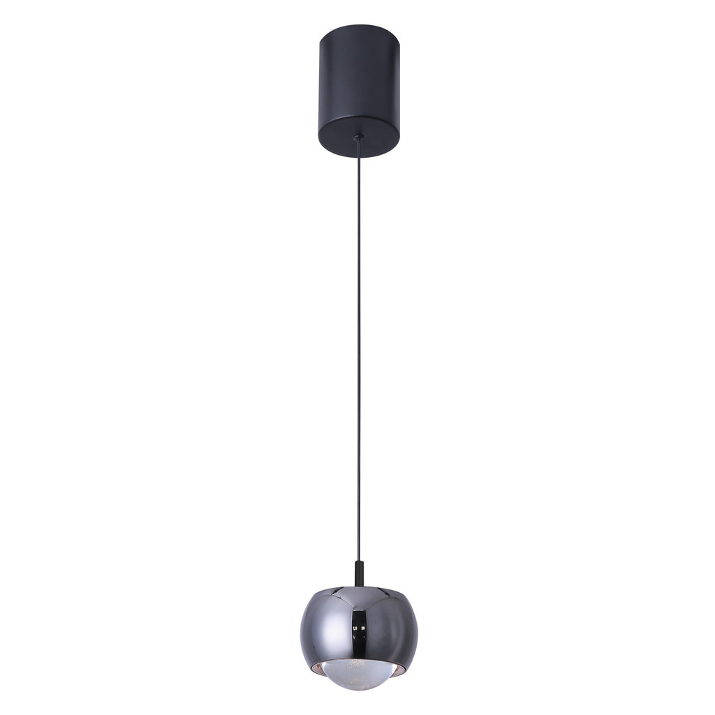 Mantra ROLLER viseća svjetiljka LED 12W 3000K 96MM CRNA/KROM