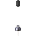 Mantra ROLLER UP viseća svjetiljka LED 12W 3000K 96MM CRNA/KROM