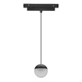 LED dimabilna viseća svjetiljka 10W 3000K 48V Ø9CM za Magnetni sustav Mantra MAGNETO, CRNA