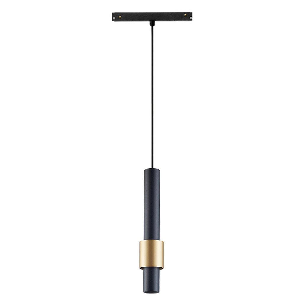 LED viseća svjetiljka 7W 3000K 48V 30CM za Magnetni sustav Mantra MAGNETO, CRNA/ZLATNA