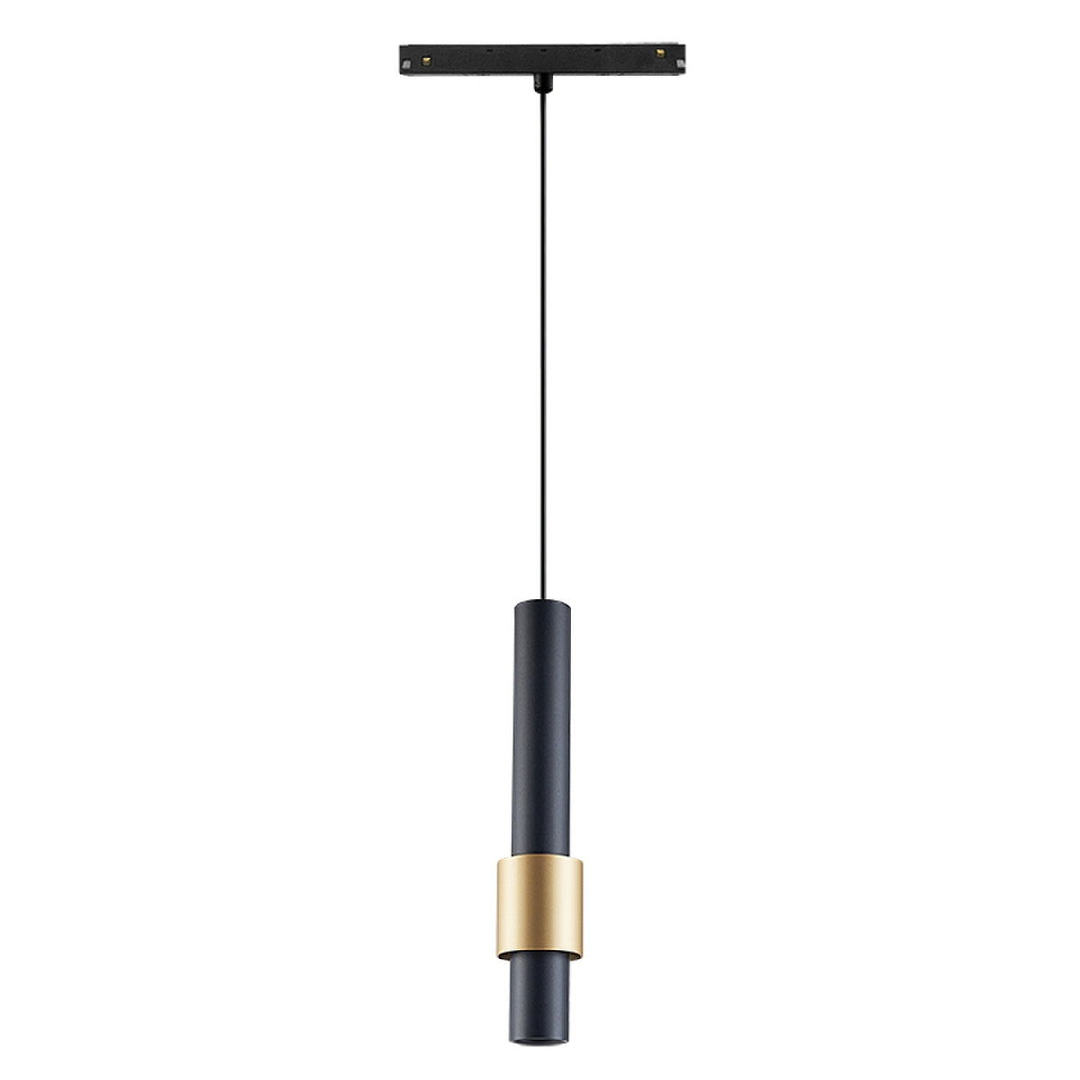 LED viseća svjetiljka 7W 3000K 48V 30CM za Magnetni sustav Mantra MAGNETO, CRNA/ZLATNA