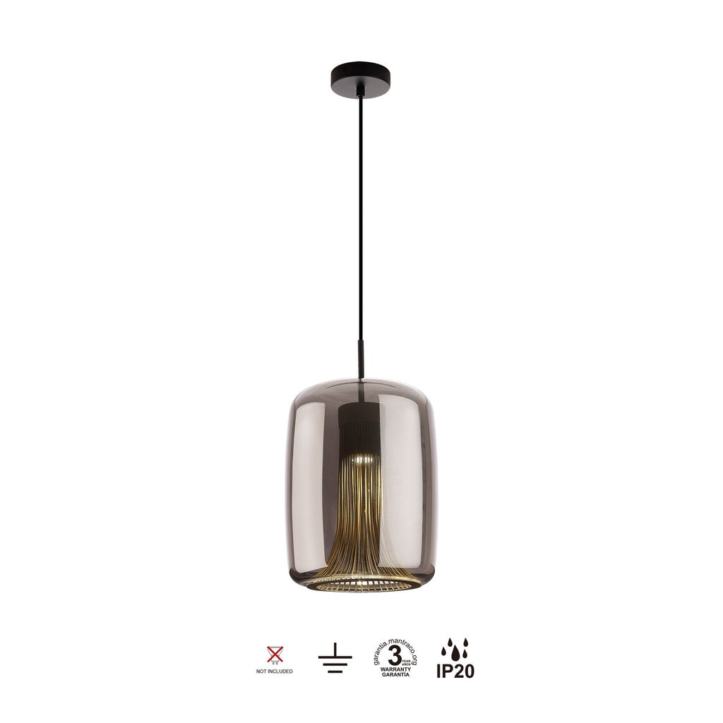 Mantra KRISS viseća svjetiljka 1xGU10 Ø24CM KROM