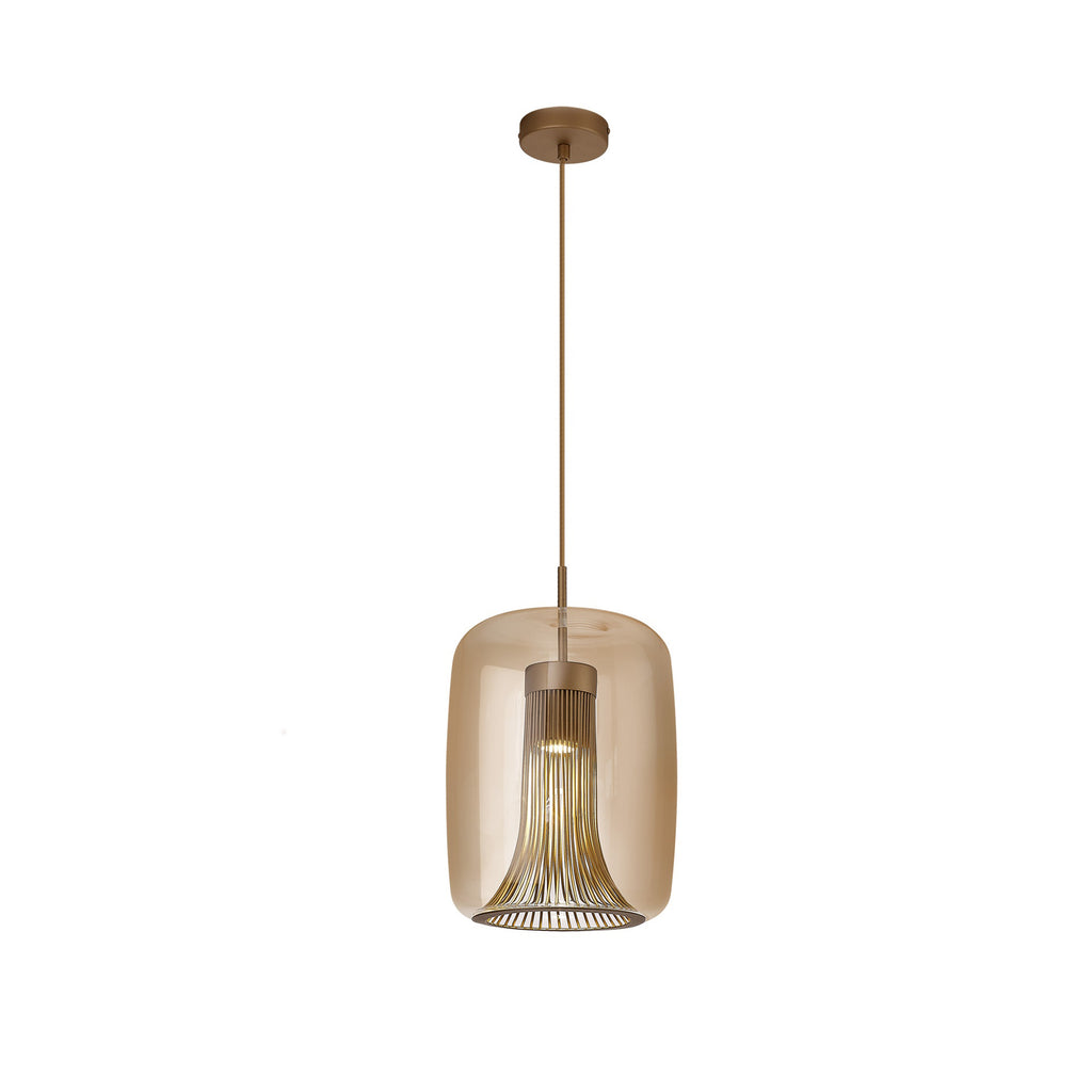 Mantra KRISS viseća svjetiljka 1xGU10 Ø24CM BRONZA