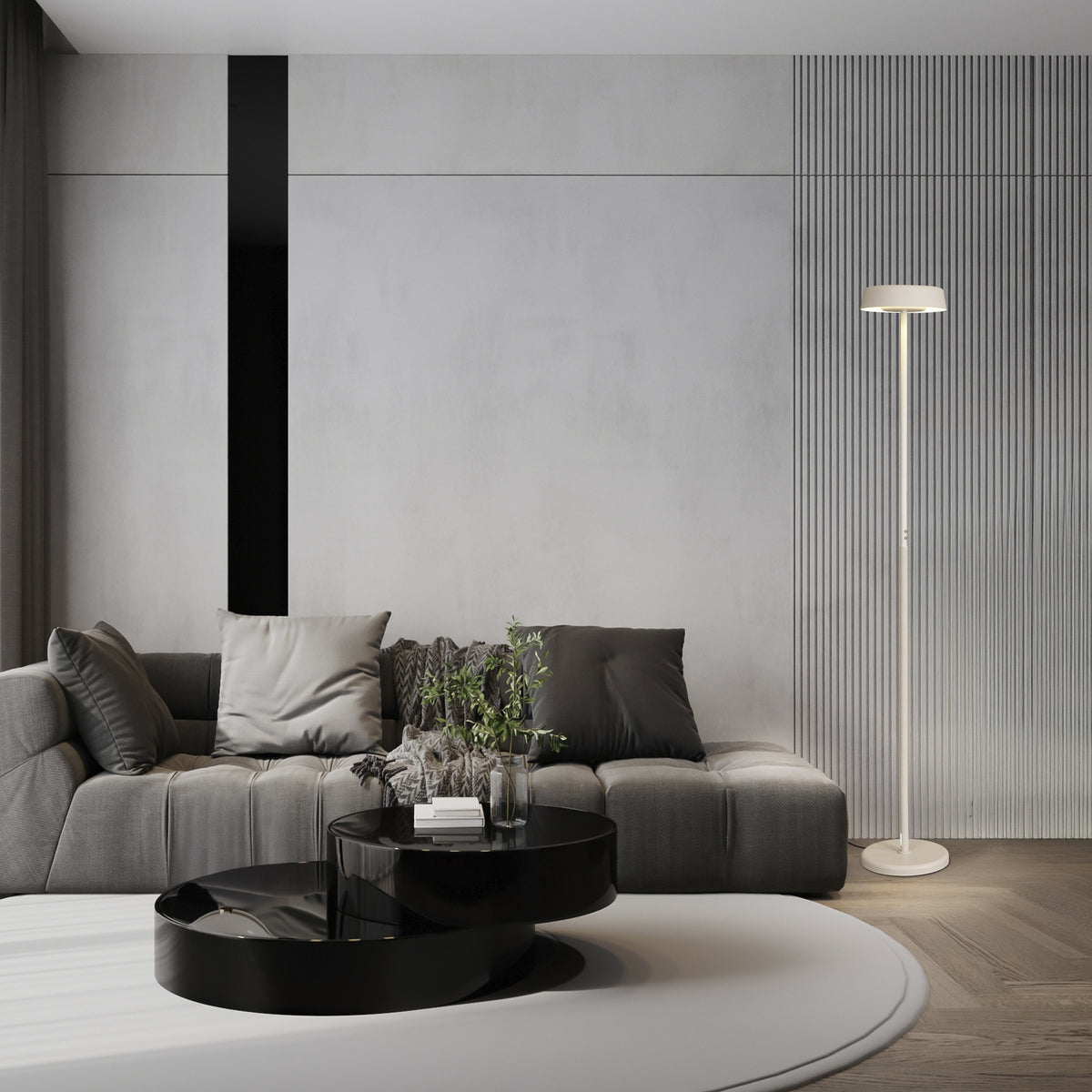 Mantra NOA II DIMABILNA podna svjetiljka LED 30W 3000K 180CM BIJELA