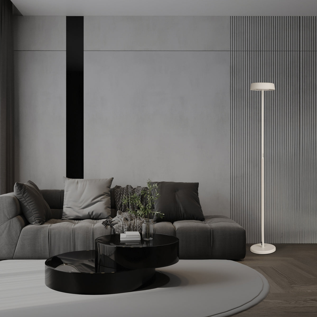 Mantra NOA II DIMABILNA podna svjetiljka LED 30W 3000K 180CM BIJELA