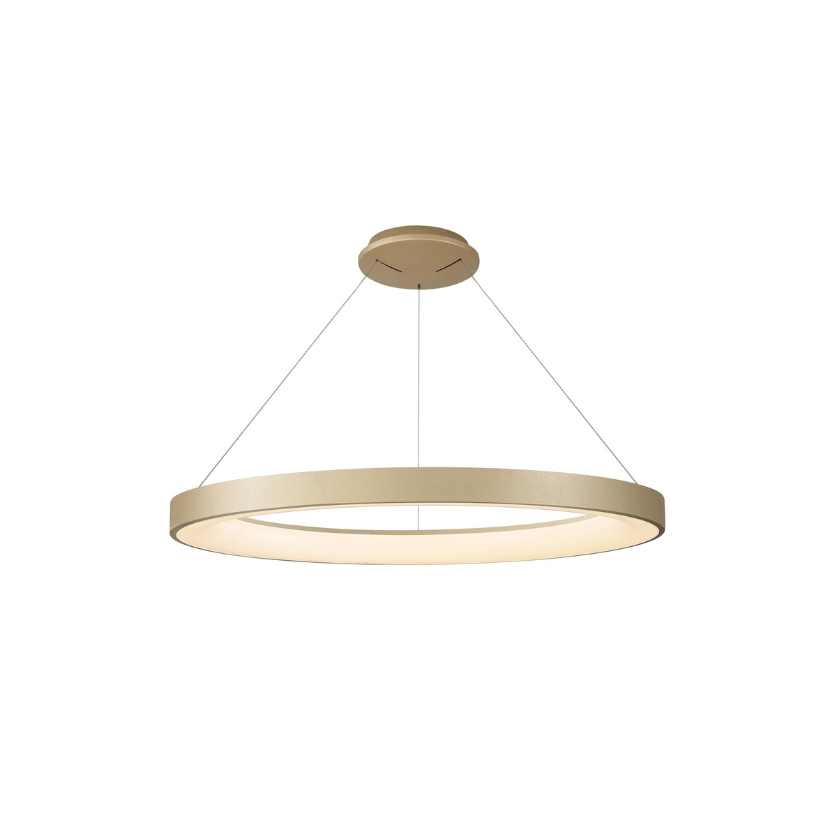 Mantra NISEKO II DIMABILNA viseća svjetiljka LED 60W CCT 65CM ZLATNA