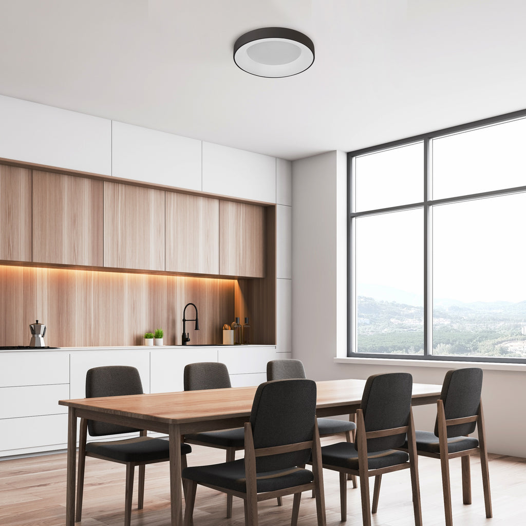 Mantra NISEKO II DIMABILNA stropna svjetiljka LED 45W CCT 50CM CRNA