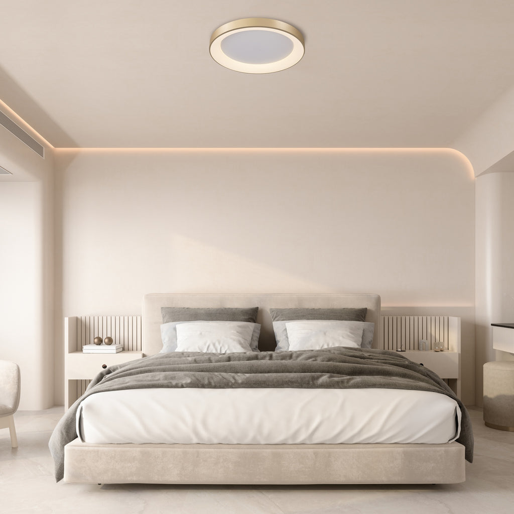 Mantra NISEKO II DIMABILNA stropna svjetiljka LED 60W CCT 65CM ZLATNA