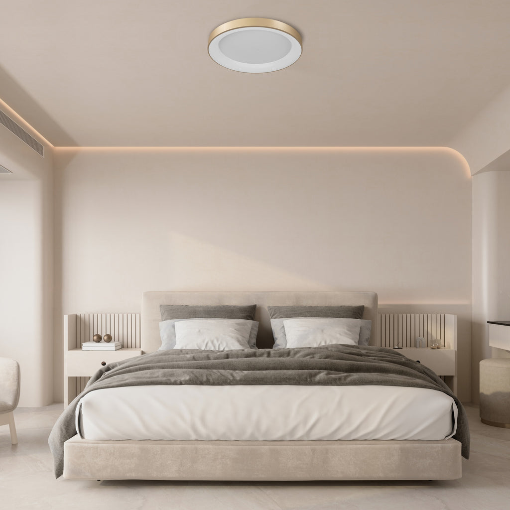 Mantra NISEKO II DIMABILNA stropna svjetiljka LED 60W CCT 65CM ZLATNA