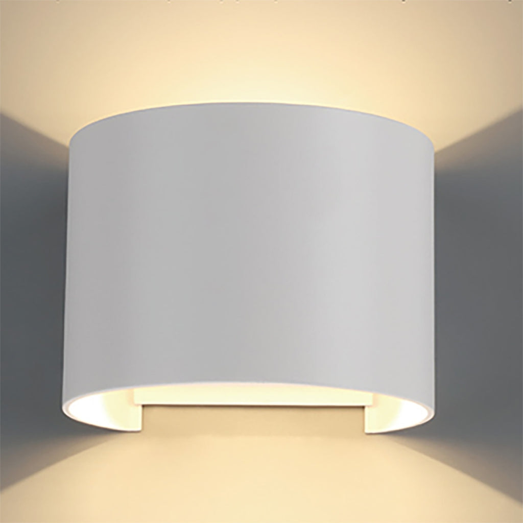 Mantra DAVOS vanjska zidna LED svjetiljka 12W 2700K IP54 136MM BIJELA