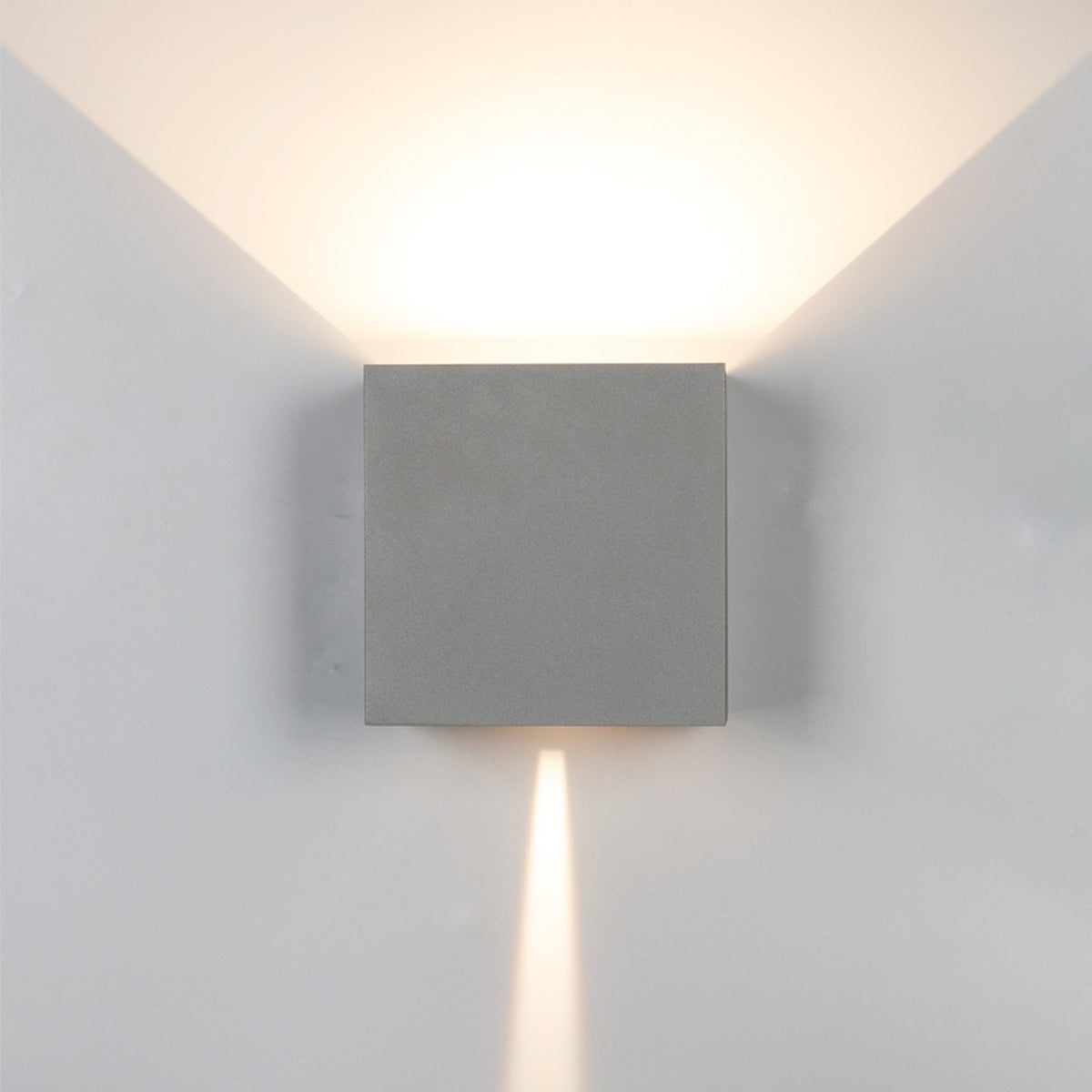 Mantra DAVOS vanjska zidna LED svjetiljka 20W 2700K IP65 150MM TAMNO SIVA