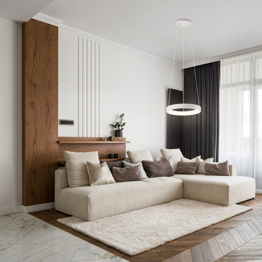 Mantra NISEKO II DIMABILNA viseća svjetiljka LED 30W CCT 38CM BIJELA