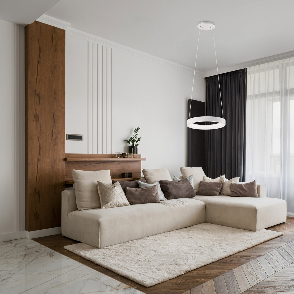 Mantra NISEKO II DIMABILNA viseća svjetiljka LED 30W CCT 38CM BIJELA