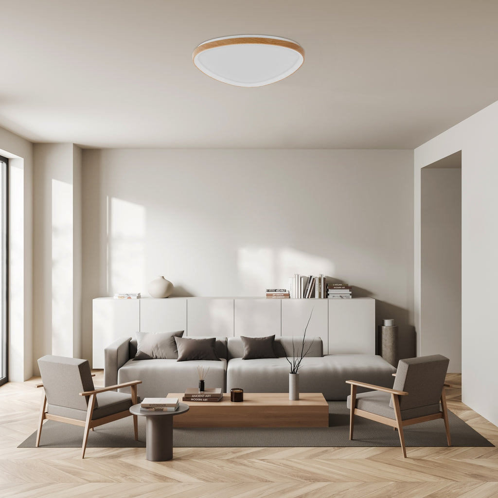 Mantra NISEKO II DIMABILNA stropna svjetiljka LED 62W CCT 61CM DRVO