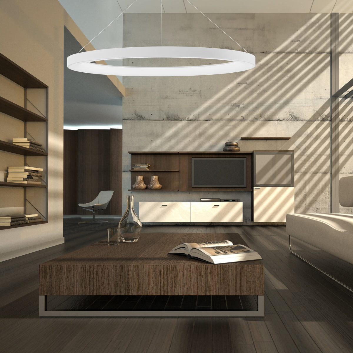 Mantra NISEKO II DIMABILNA viseća svjetiljka LED 75W CCT 90CM BIJELA