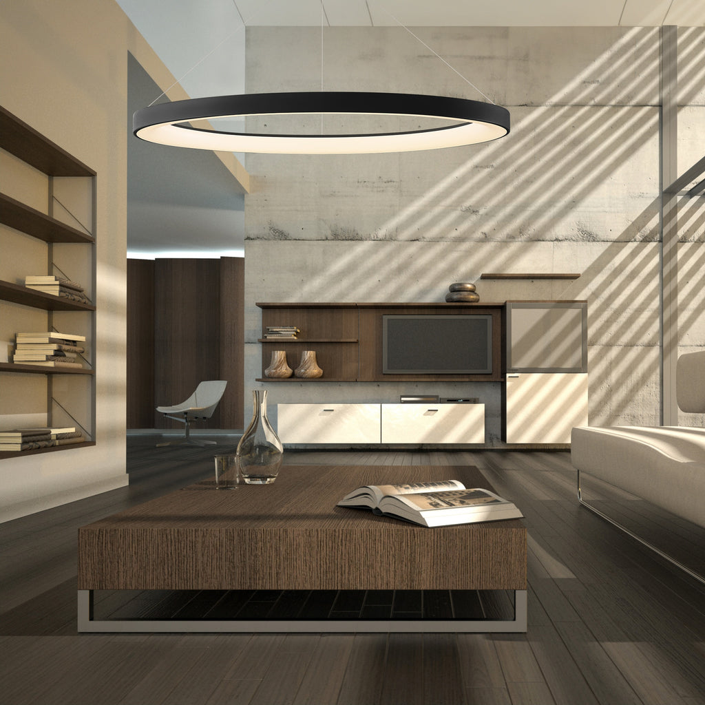 Mantra NISEKO II DIMABILNA viseća svjetiljka LED 75W CCT 90CM CRNA