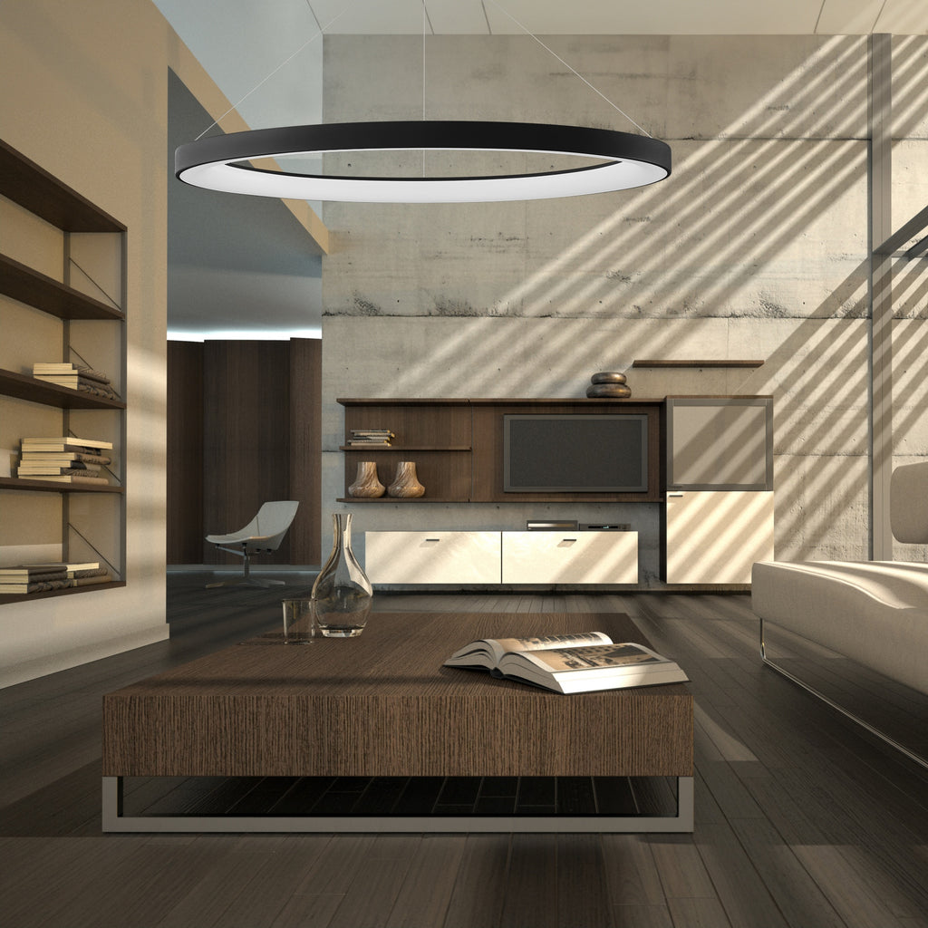 Mantra NISEKO II DIMABILNA viseća svjetiljka LED 75W CCT 90CM CRNA