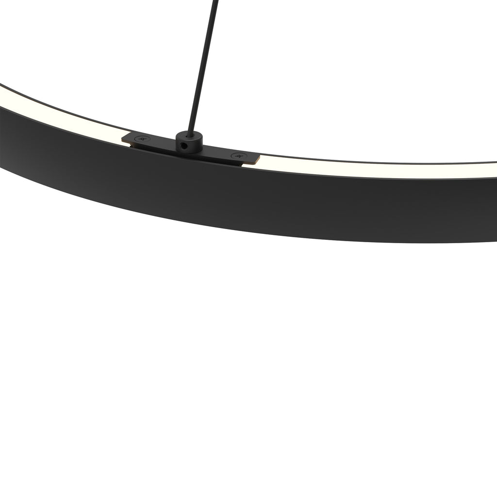 Mantra RIUMAR Viseća svjetiljka LED 40+15W 3000K 628MM CRNA