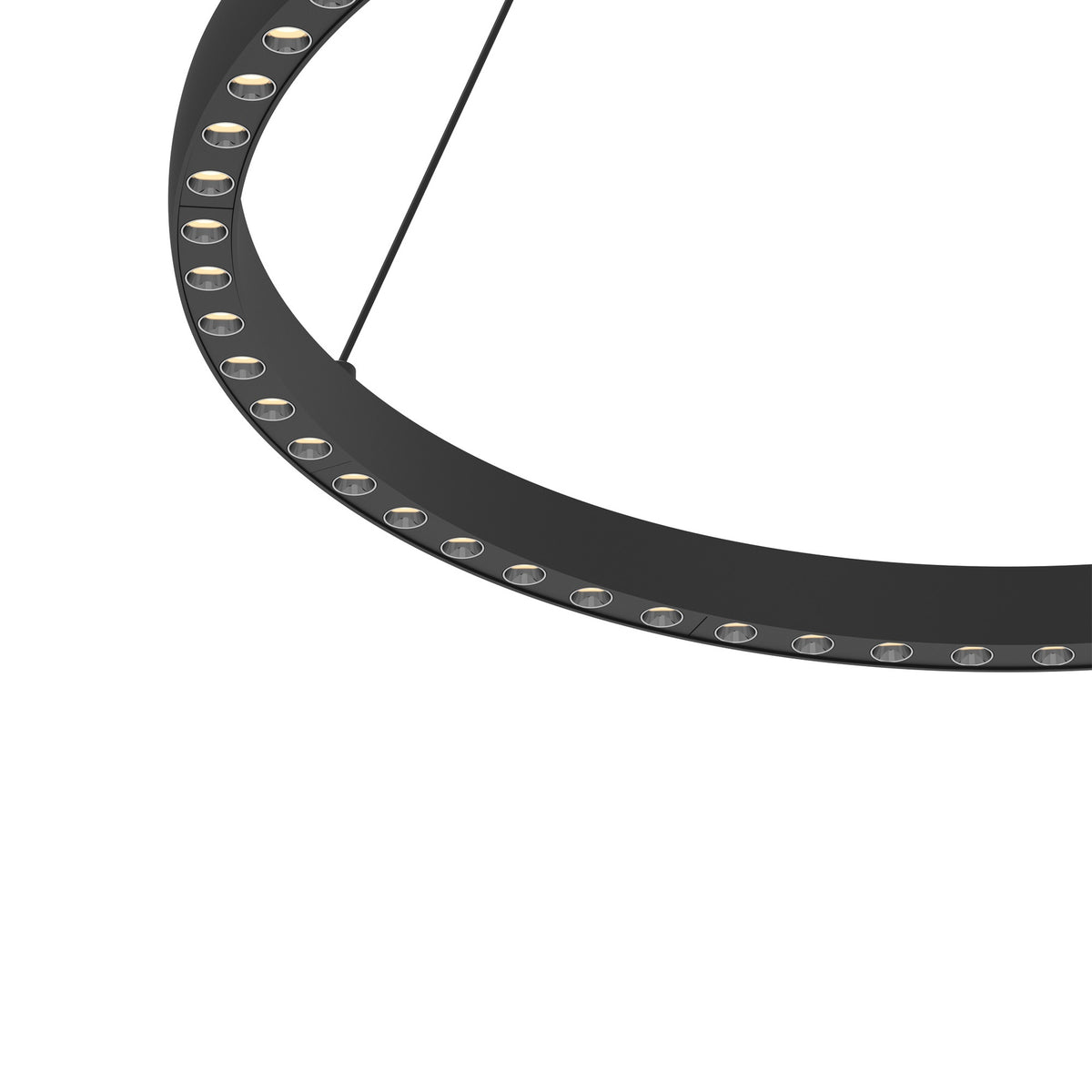 Mantra RIUMAR Viseća svjetiljka LED 40+15W 3000K 628MM CRNA