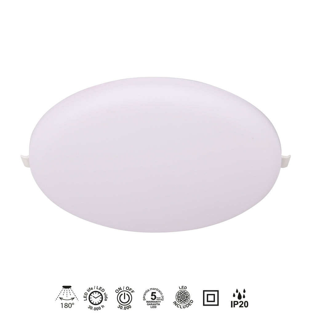 Mantra ALGARVE ugradna LED svjetiljka 32W 4000K 220mm