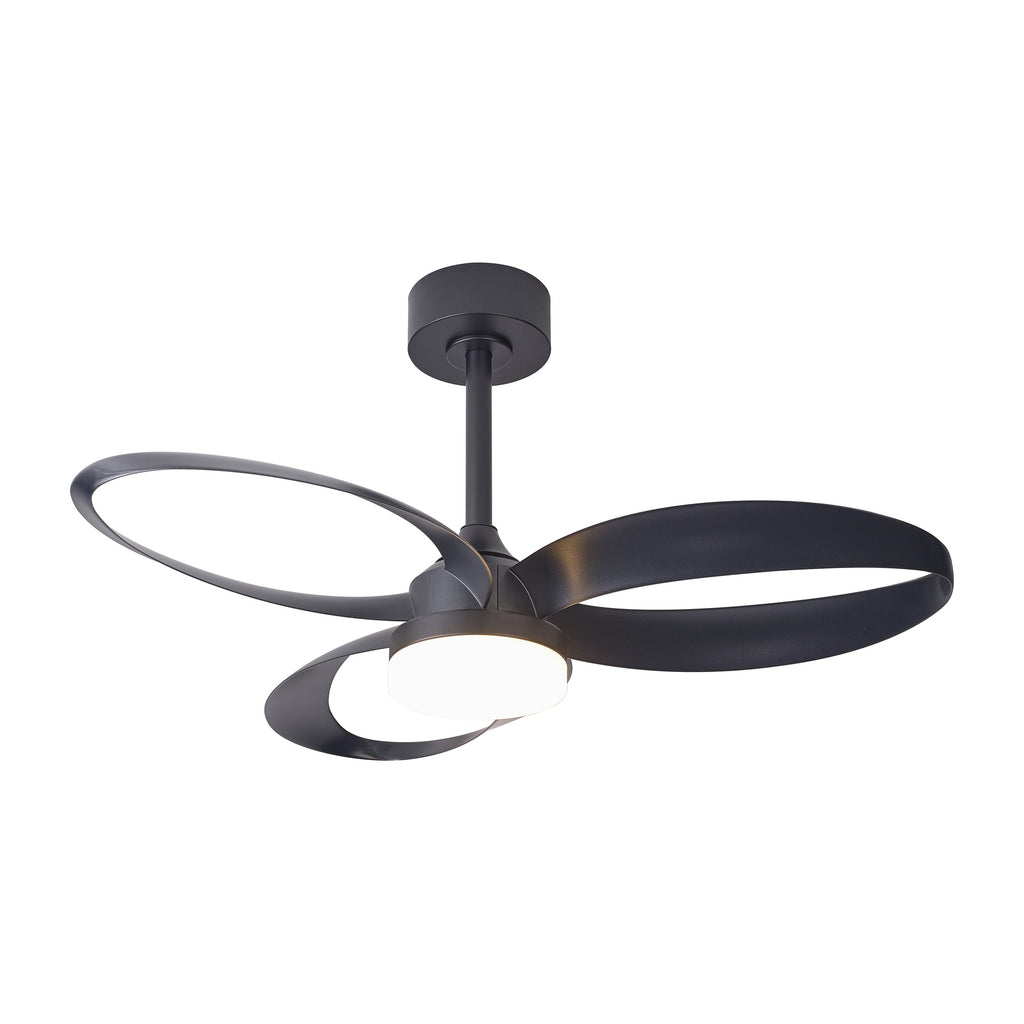 Mantra INFINITY FAN LED stropni ventilator 92cm CRNI