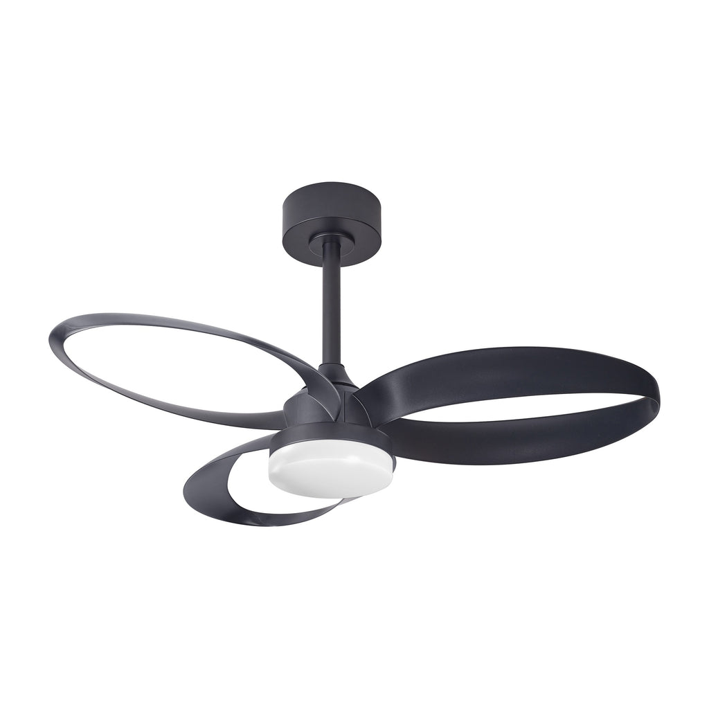 Mantra INFINITY FAN LED stropni ventilator 92cm CRNI