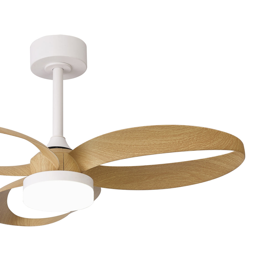 Mantra INFINITY FAN LED stropni ventilator 92cm DRVO/BIJELA