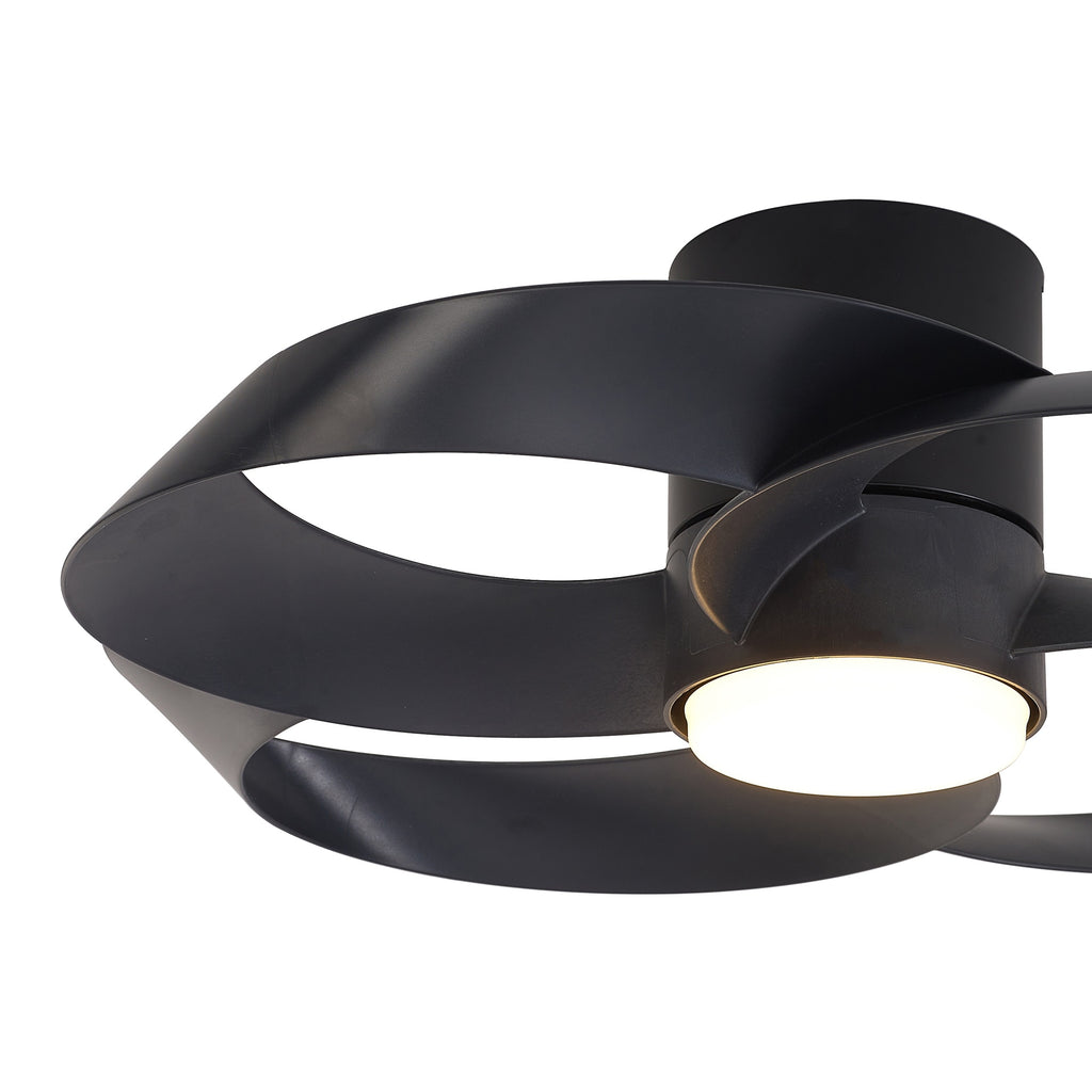 Mantra ROSE LED stropni ventilator 122cm CRNI