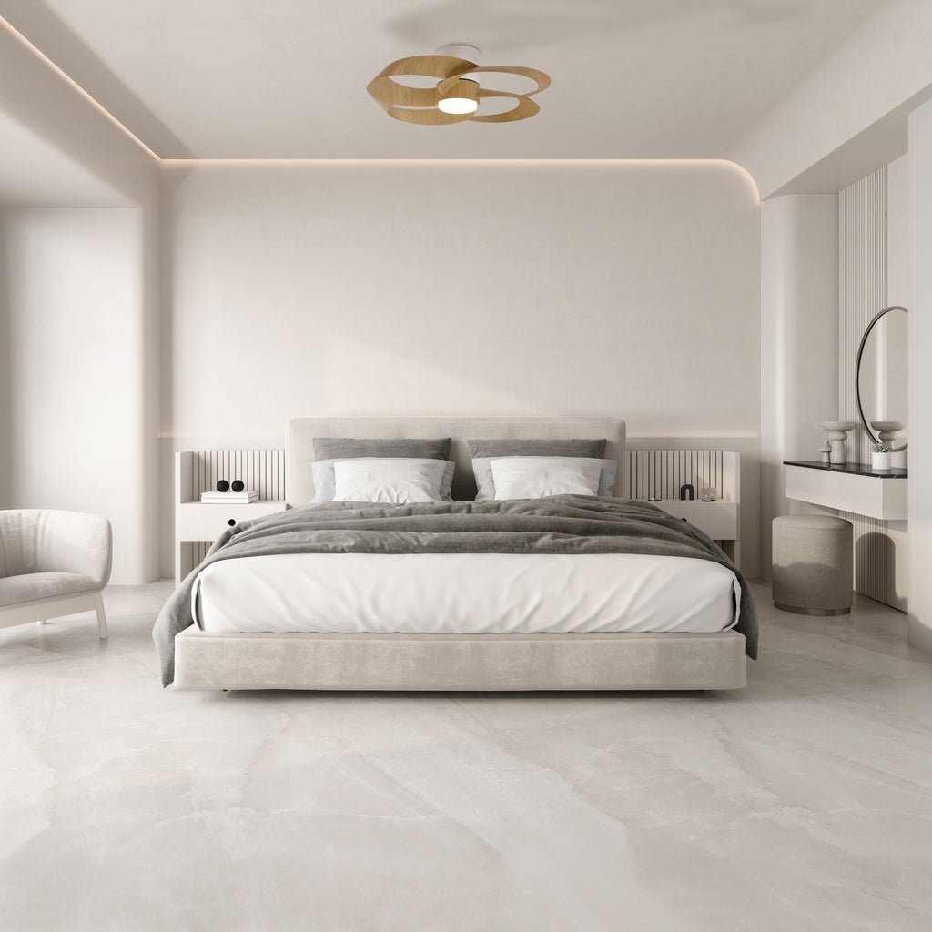 Mantra ROSE LED stropni ventilator 122cm DRVO/BIJELA