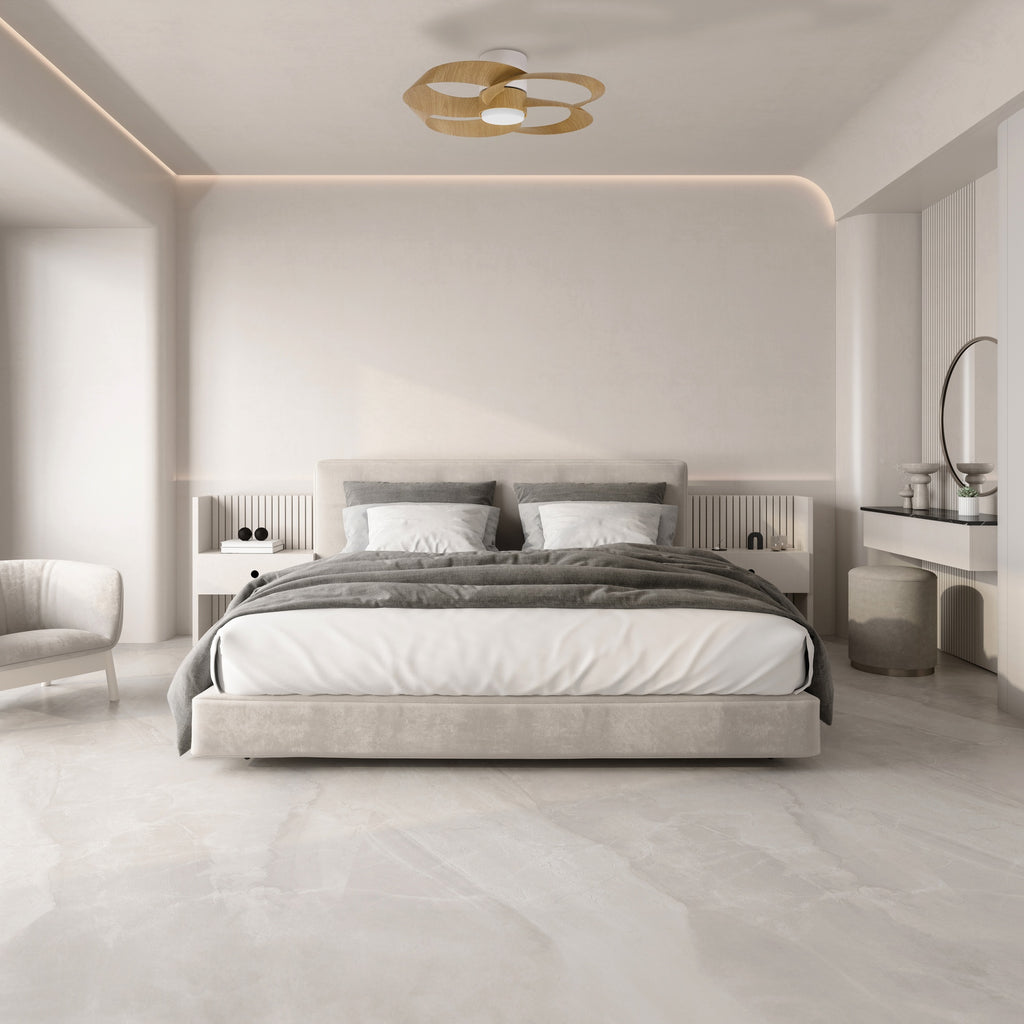 Mantra ROSE LED stropni ventilator 122cm DRVO/BIJELA