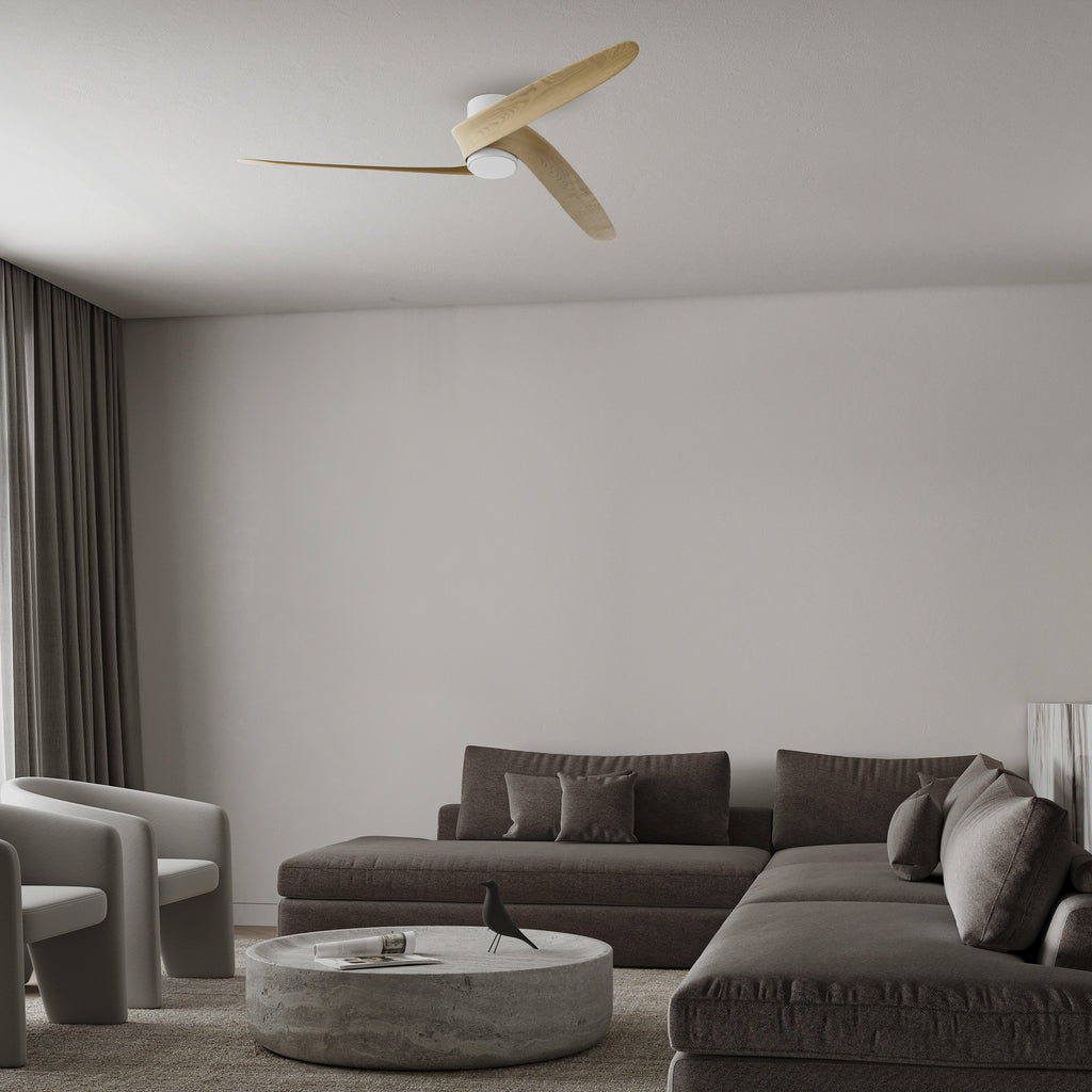 Mantra GROENLAND M PAMETNI LED stropni ventilator 122cm DRVO/BIJELA