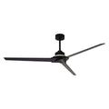 Mantra BRISA PAMETNI LED stropni ventilator 177cm IP44 DRVO/CRNA