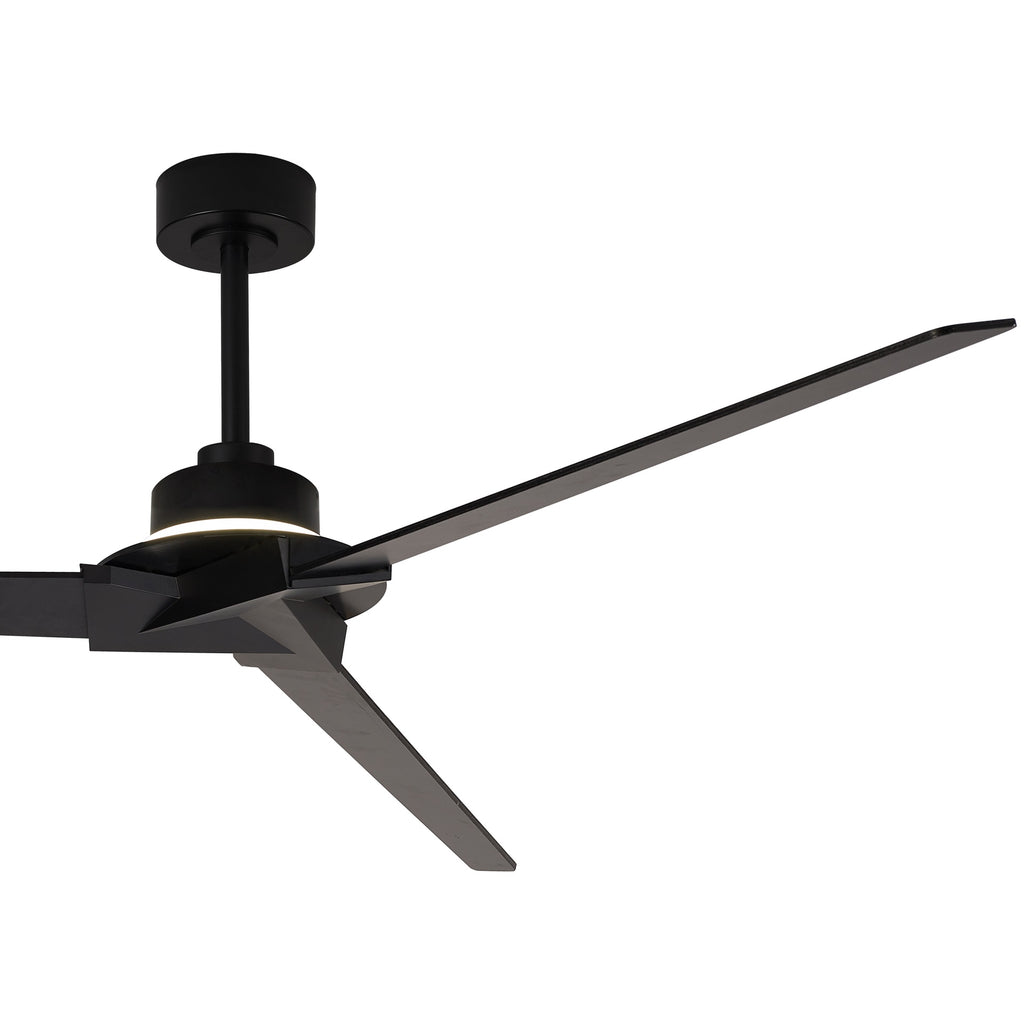Mantra BRISA PAMETNI LED stropni ventilator 177cm IP44 DRVO/CRNA