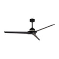 Mantra BRISA MINI PAMETNI LED stropni ventilator 151cm IP44 DRVO/CRNA