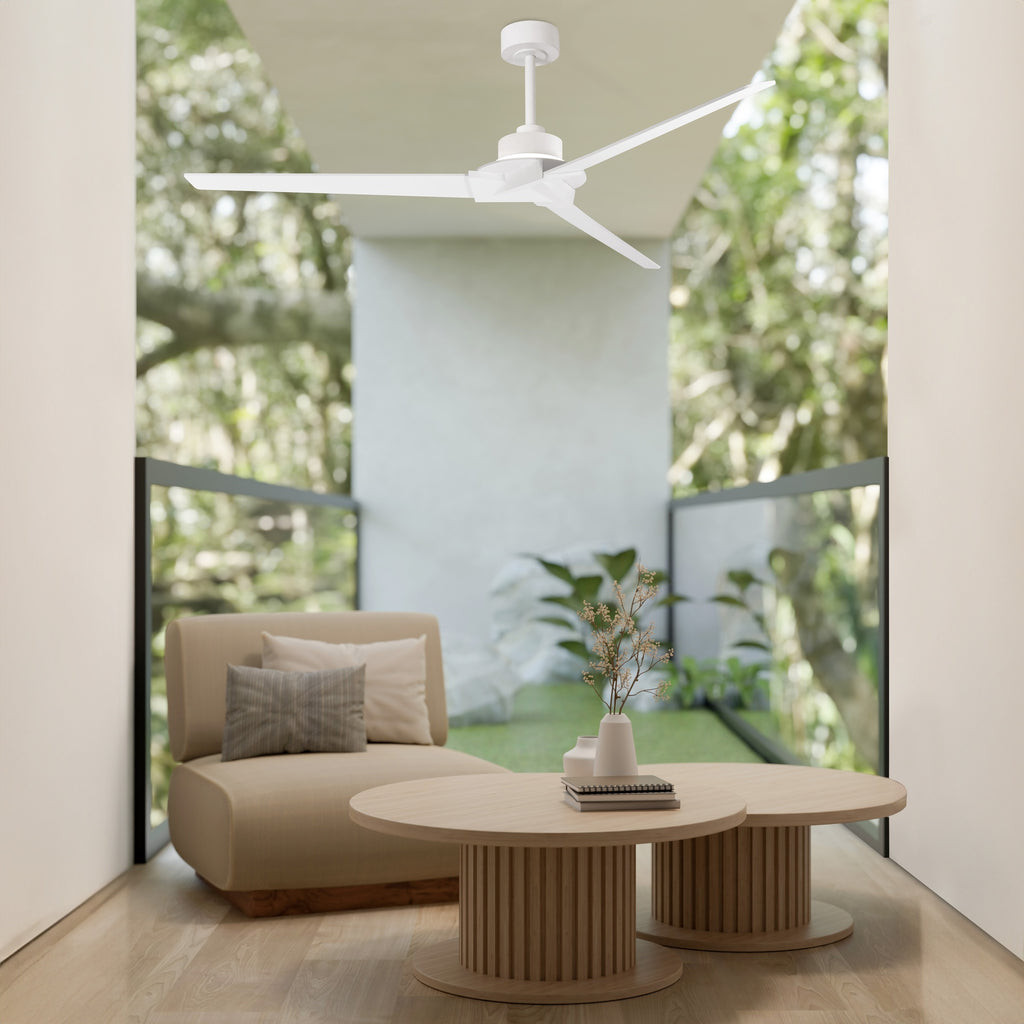 Mantra BRISA MINI PAMETNI LED stropni ventilator 151cm IP44 BIJELI