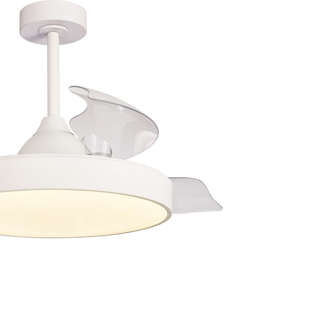 Mantra ALASKA PAMETNI LED stropni ventilator 106cm BIJELI