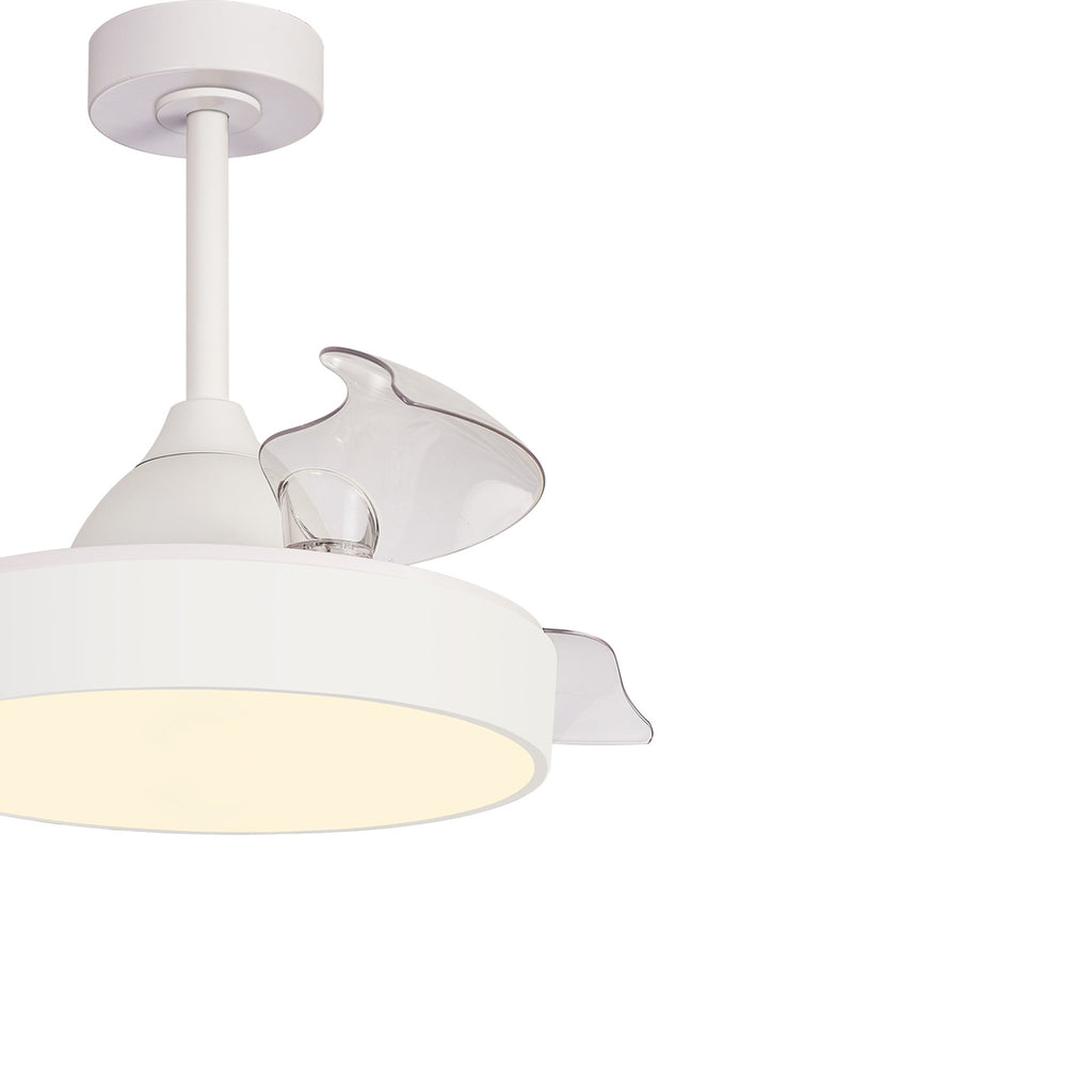 Mantra ALASKA MINI PAMETNI LED stropni ventilator 91cm BIJELI