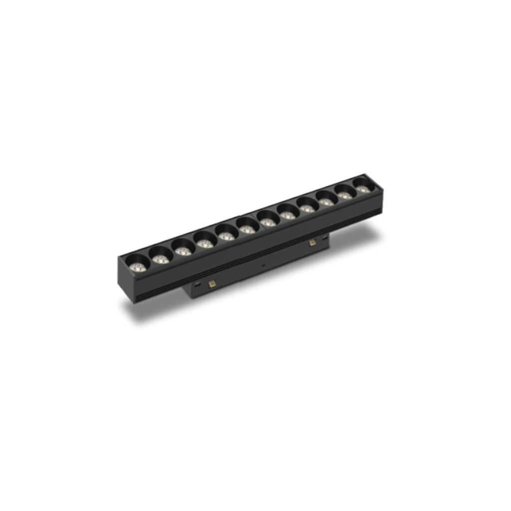 LED spot svjetiljka 12W 4000K 48V 25CM za Magnetni sustav Mantra MAGNETO, CRNA