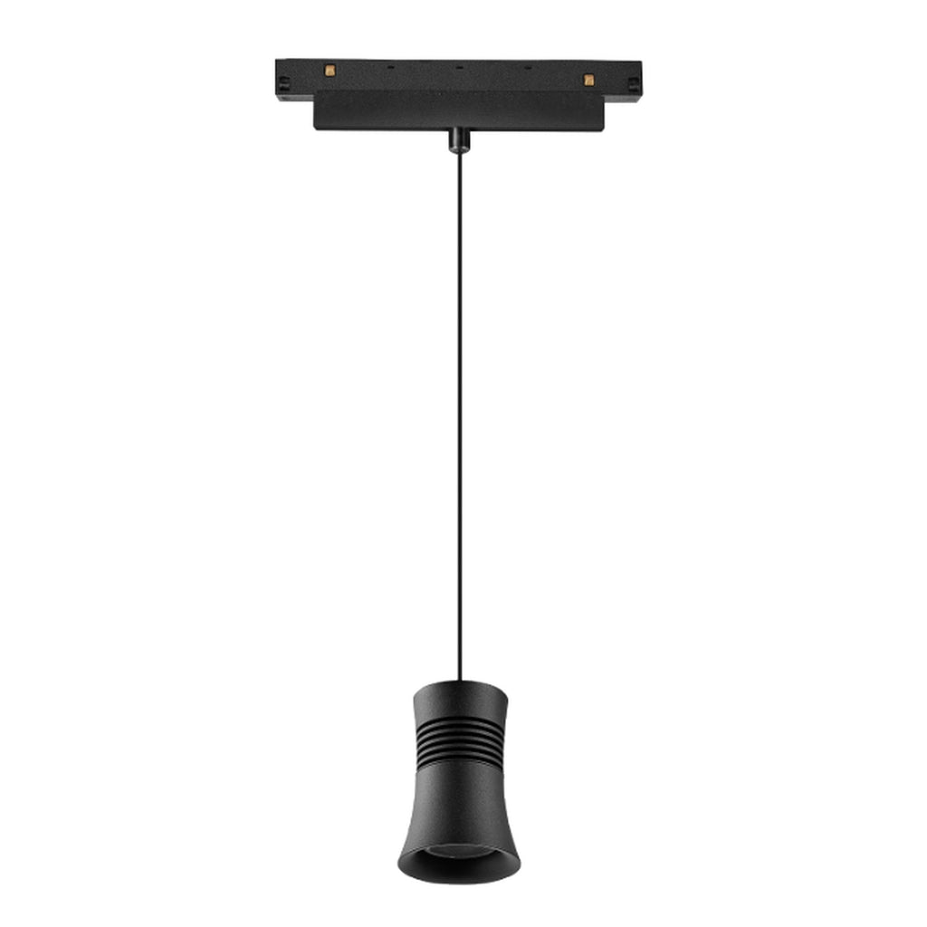LED viseća svjetiljka 12W 4000K 48V 11CM za Magnetni sustav Mantra MAGNETO, CRNA