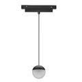 LED viseća svjetiljka 10W 4000K 48V Ø9CM za Magnetni sustav Mantra MAGNETO, CRNA