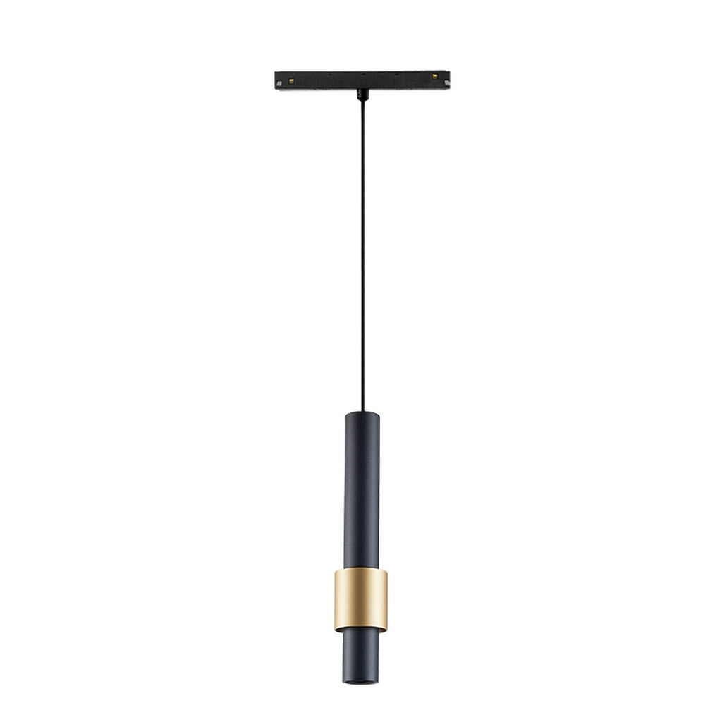 LED viseća svjetiljka 7W 4000K 48V 30CM za Magnetni sustav Mantra MAGNETO, CRNA/ZLATNA