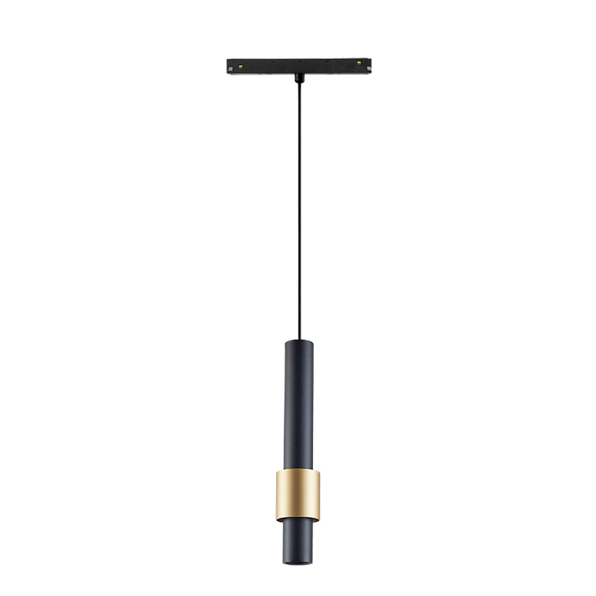 LED viseća svjetiljka 7W 4000K 48V 30CM za Magnetni sustav Mantra MAGNETO, CRNA/ZLATNA