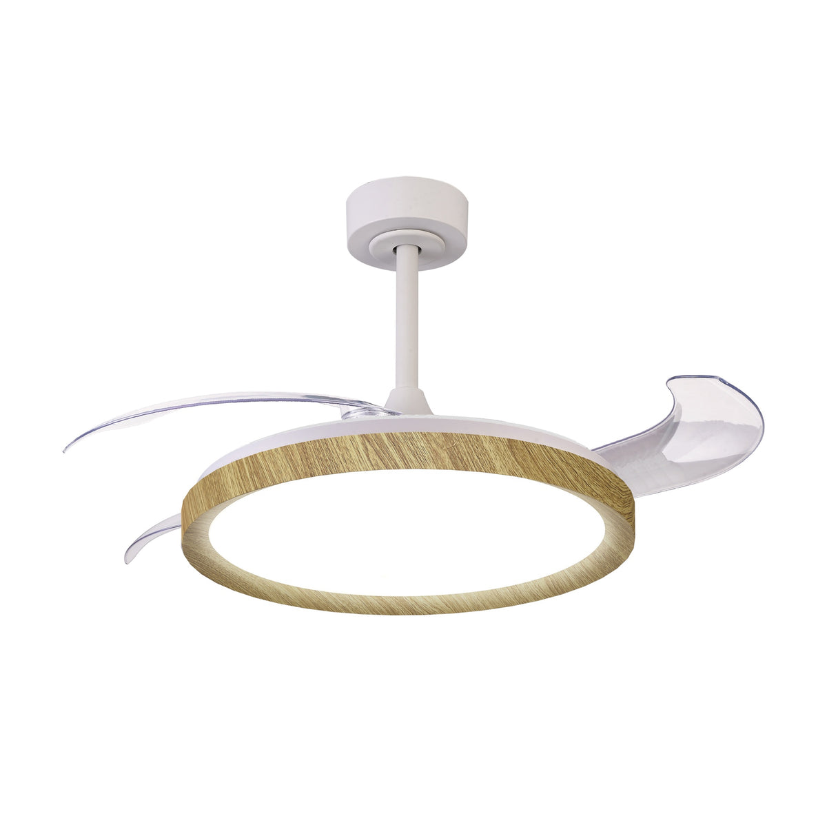 Mantra MISTRAL FAN stropni LED ventilator 106cm DRVO/BIJELA